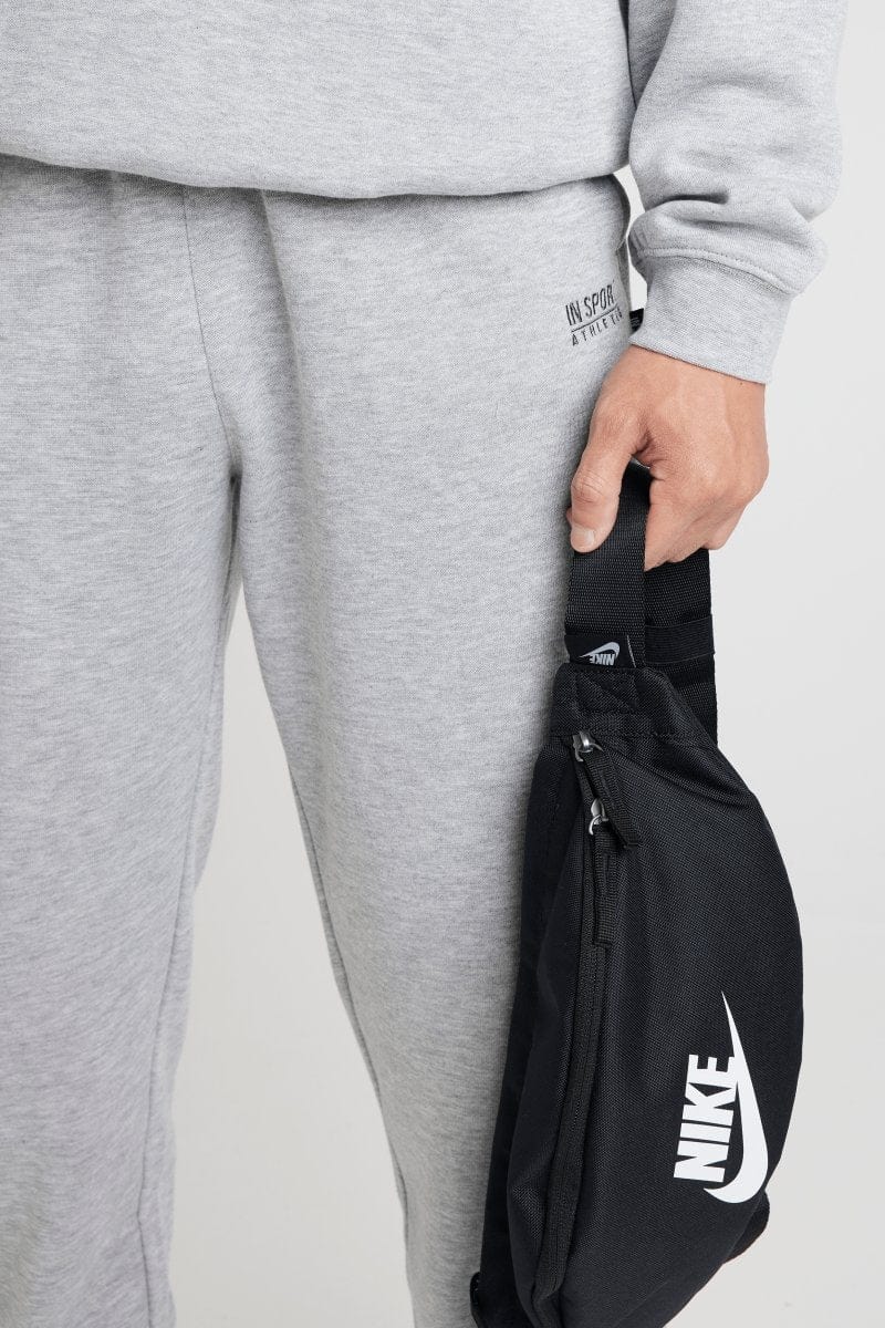 INSPORT INSPORT UNISEX ALASKA GREY ELASTIC LEG TRACKPANTS - INSPORT