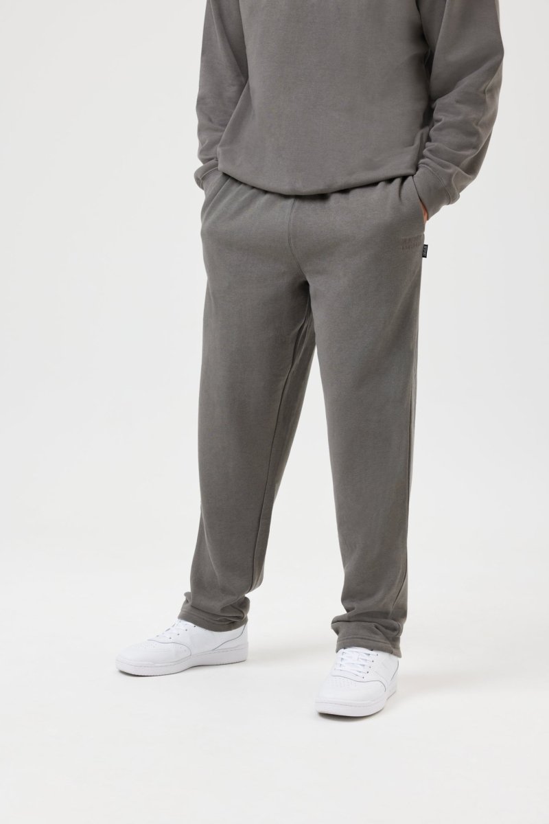 INSPORT INSPORT UNISEX ASPEN SLATE OPEN LEG TRACKPANT - INSPORT