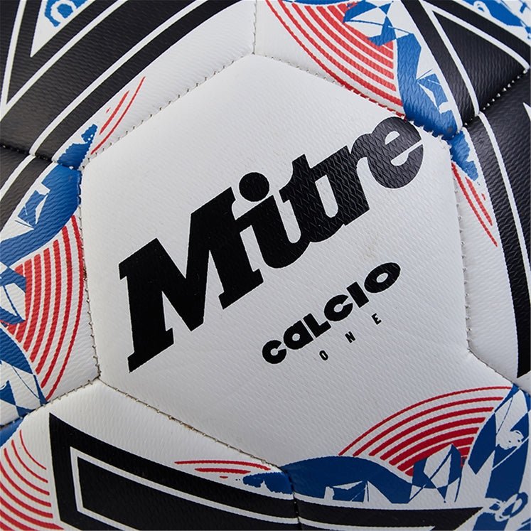 Mitre MITRE CALICO 24 WHITE/BLUE SOCCER BALL - INSPORT