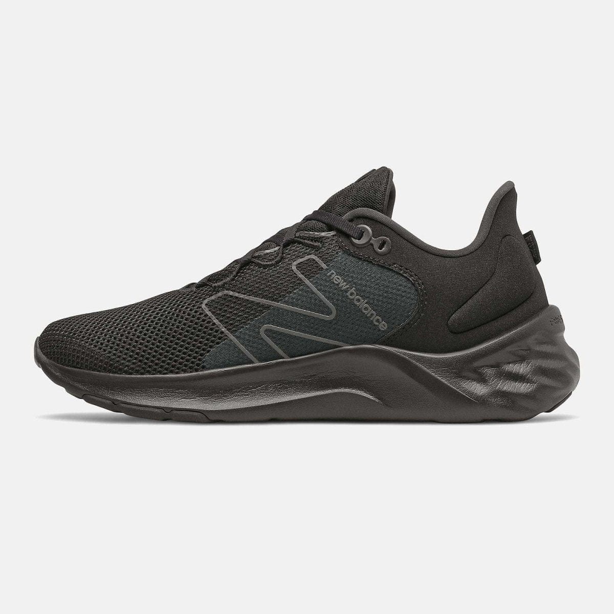 New Balance NEW BALANCE MEN'S FRESH FOAM ROAV V2 TRIPLE BLACK RUNNING SHOE - INSPORT