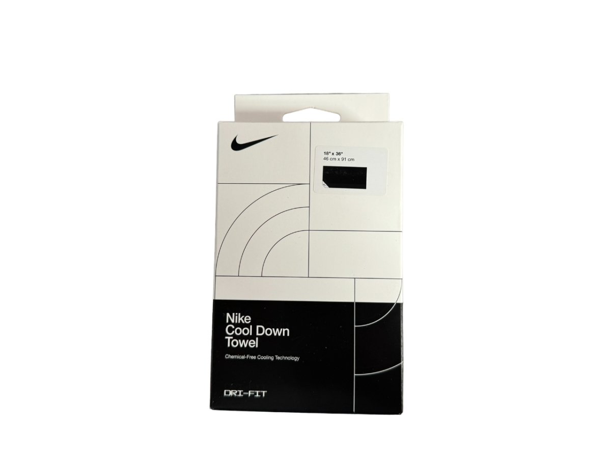Nike NIKE COOLING BLACK GYM TOWEL (SMALL) - INSPORT