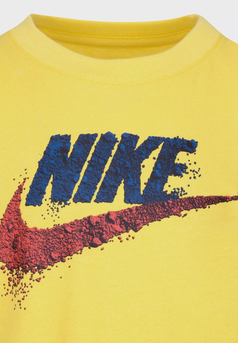 Nike NIKE JUNIOR GRAVEL FUTURA YELLOW TEE - INSPORT