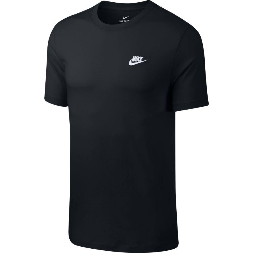 Nike NIKE MEN'S SPORTSWEAR CLUB BLACK TEE - INSPORT