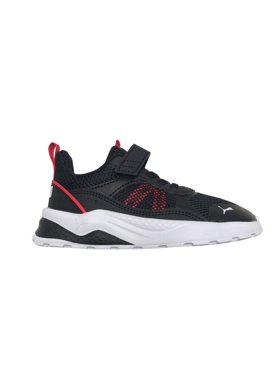 Puma PUMA INFANT'S ANZARUN BLACK/RED SHOES - INSPORT