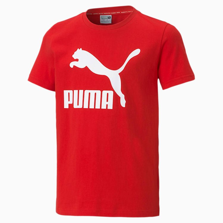 Puma PUMA JUNIOR CLASSIC RED TEE - INSPORT