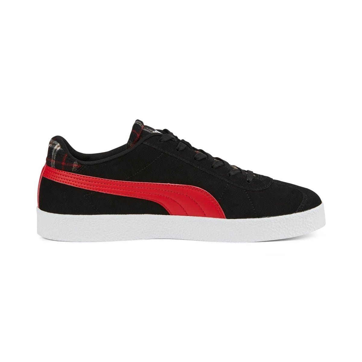 Puma PUMA MEN'S CLUB BLACK/RED SHOE - INSPORT