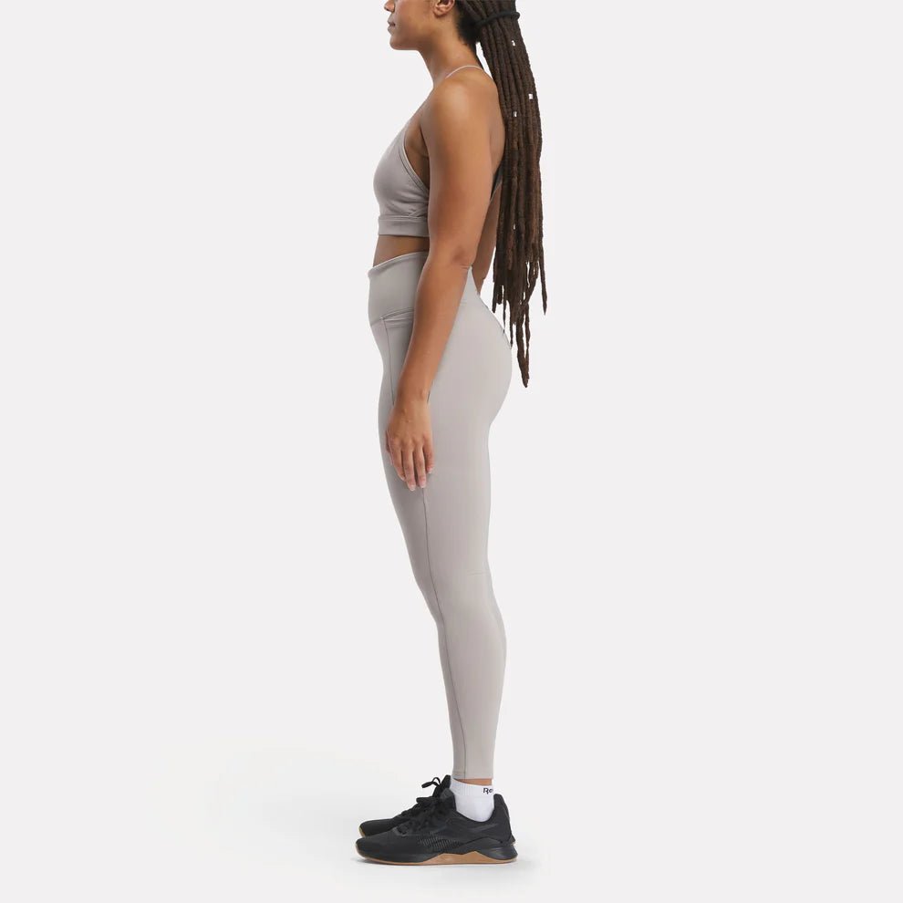 Reebok REEBOK WOMEN'S LUX HW GREY TIGHTS - INSPORT