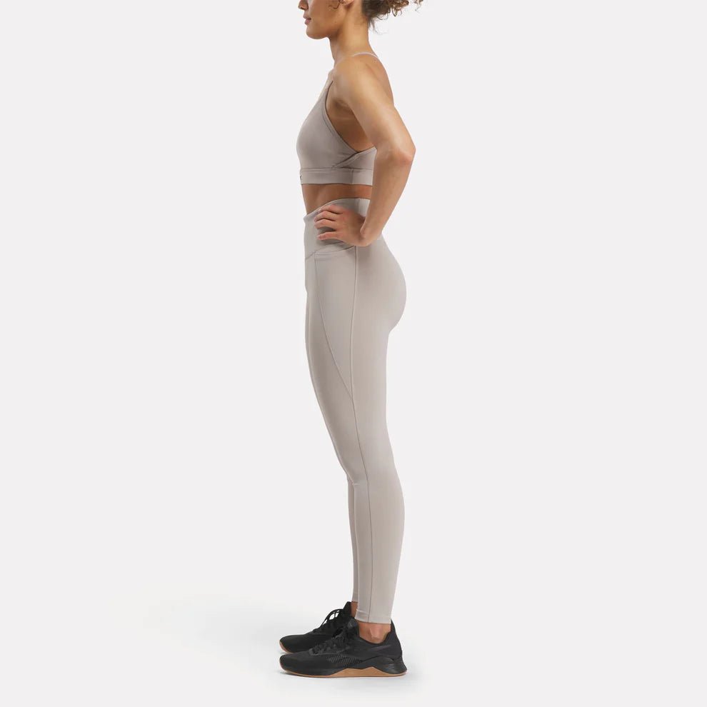 Reebok REEBOK WOMEN'S LUX STRAPPY GREY SPORTS BRA - INSPORT