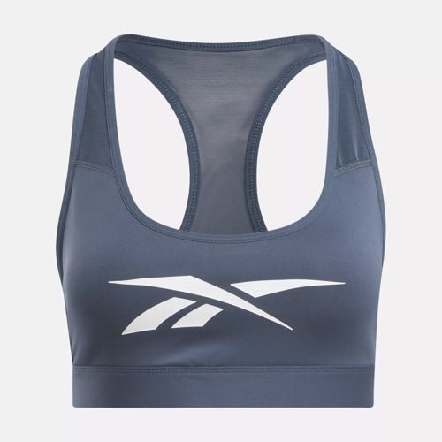 Reebok REEBOK WOMEN'S LUX VECTOR RACER BLUE SPORTS BRA - INSPORT