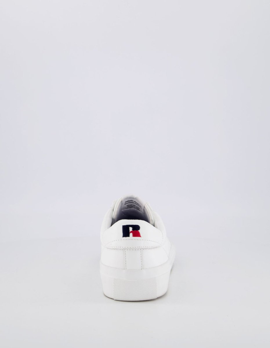 Russell RUSSELL ATHLETIC MEN'S SAN DIEGO COURT WHITE SHOES - INSPORT