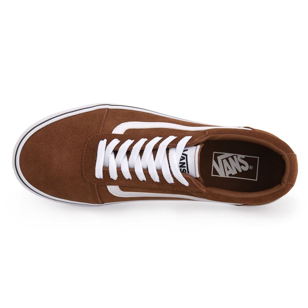 Vans VANS MEN'S WARD SUEDE BROWN SHOES - INSPORT