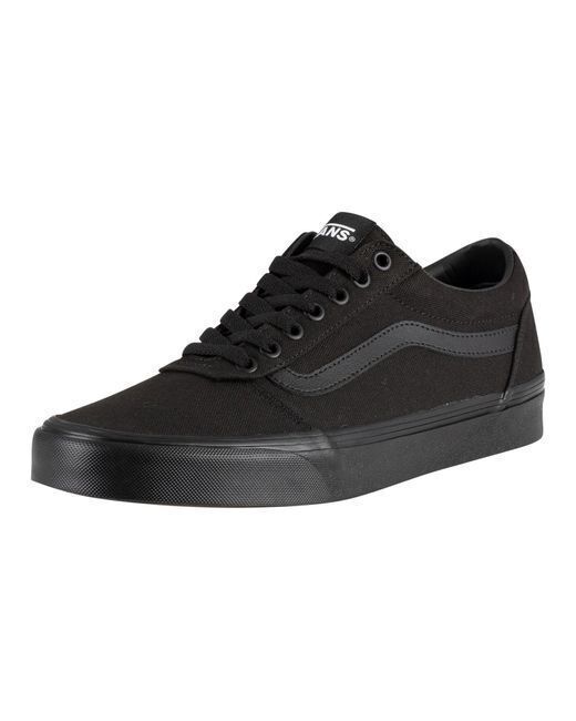 Vans VANS MEN'S WARD TRIPLE BLACK SHOE - INSPORT