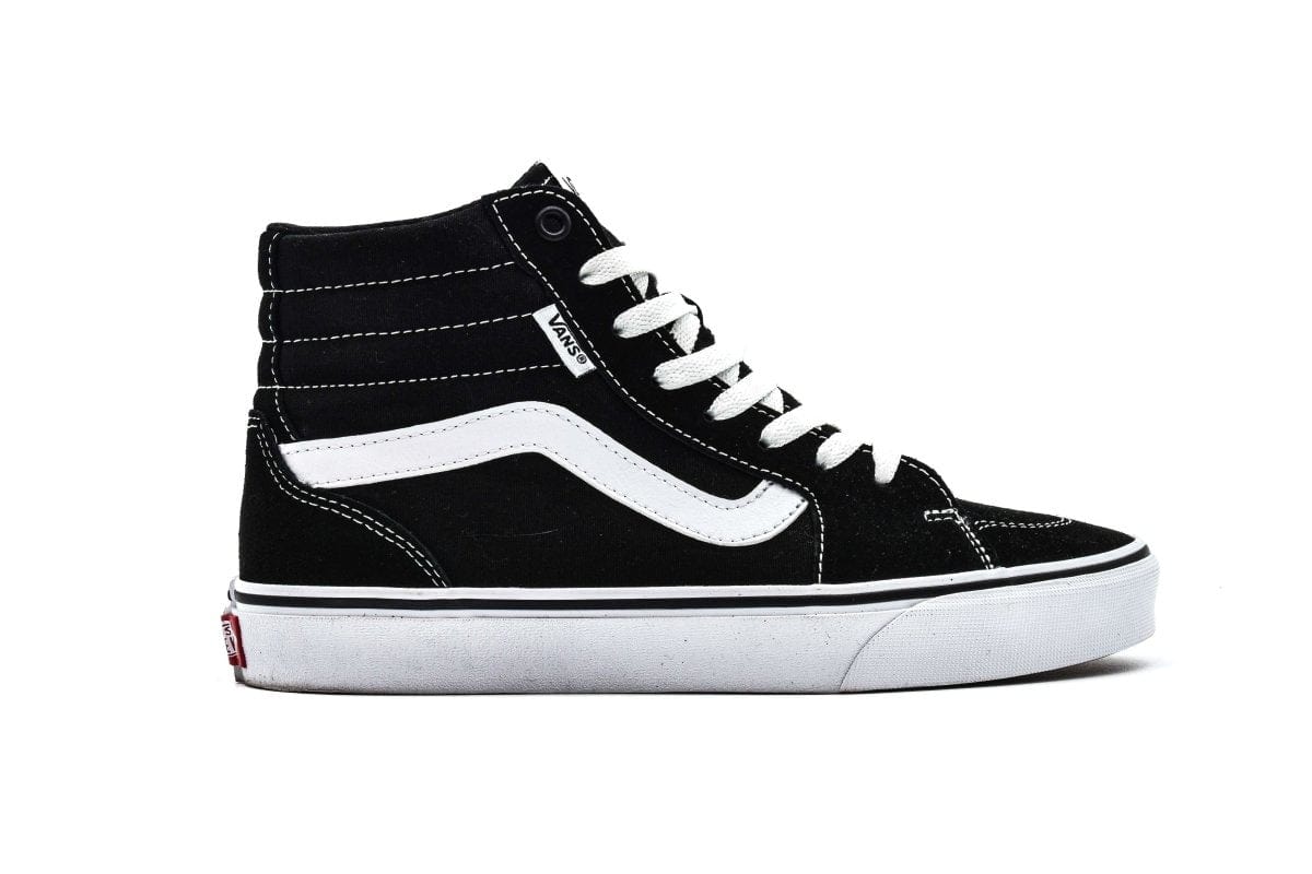 Vans VANS WOMEN'S FILMORE HIGH BLACK/WHITE SHOES - INSPORT