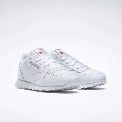 Reebok Kid's Classic Triple White Sneaker Shoes