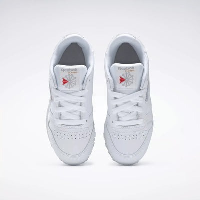 Reebok Kid's Classic Triple White Sneaker Shoes