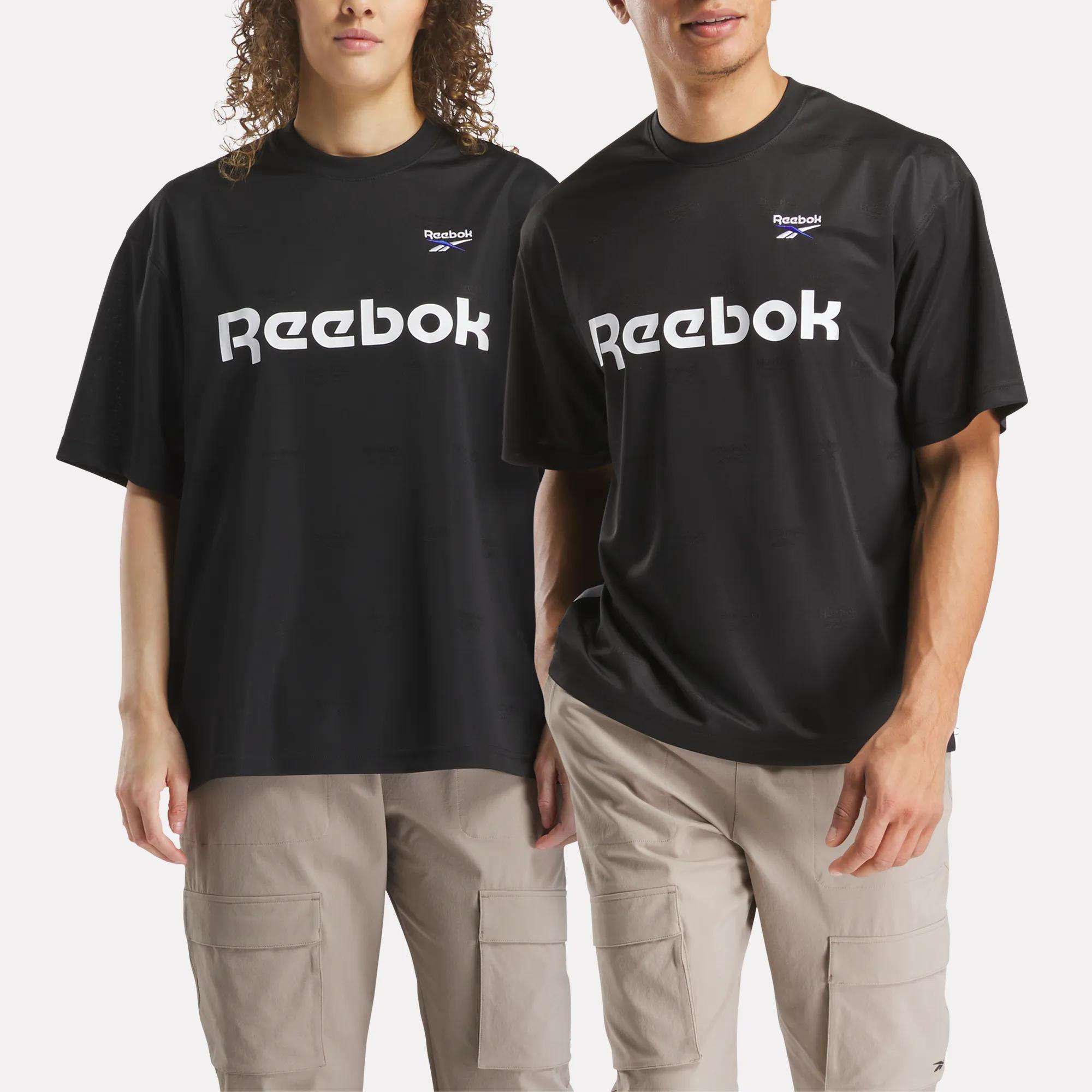 Reebok Men's Identity Crosscheck Black Jersey