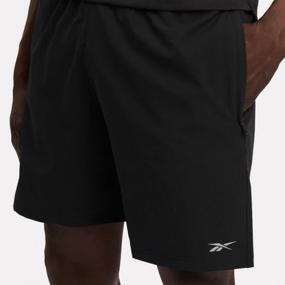 Reebok Men's Small Logo 7' Training Black Short