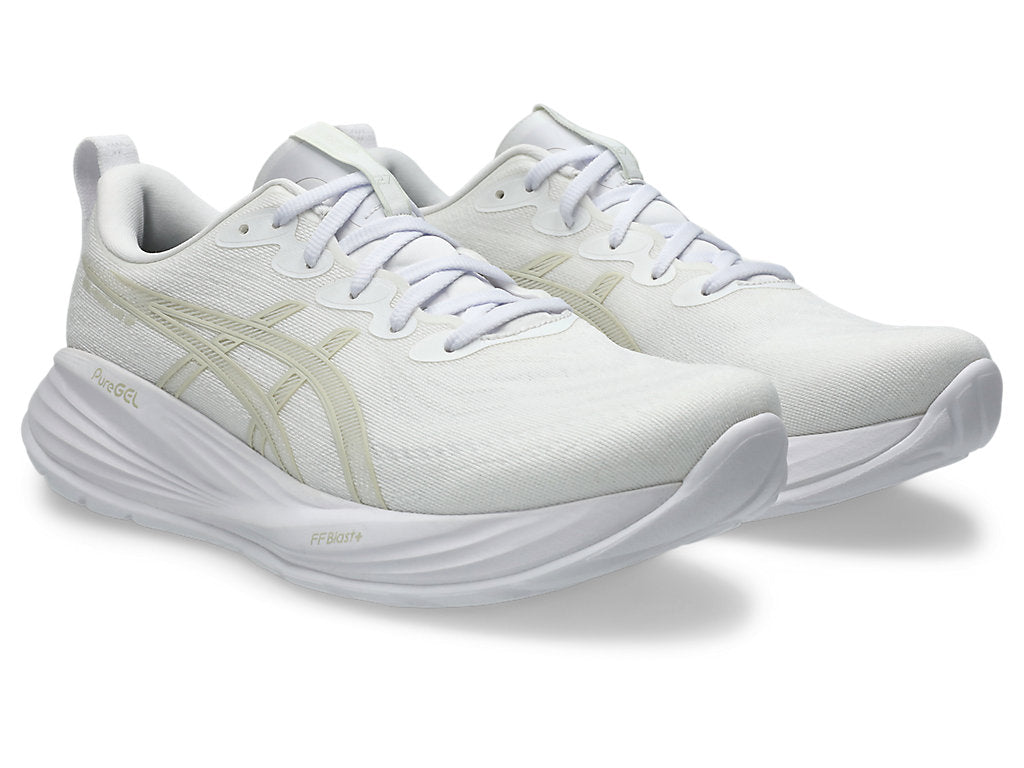 Asics Men's Gel-Cumulus 27 Triple White Running Shoes