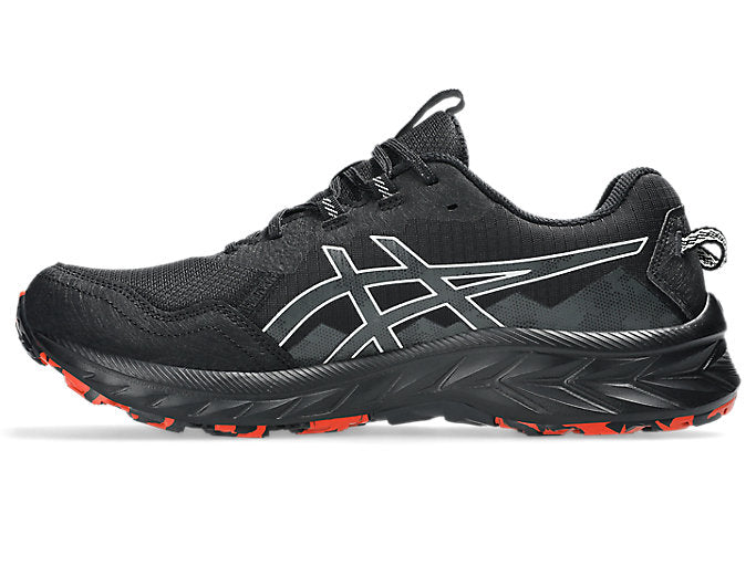 Asics Men's Gel-Venture 10 Black/Grey Trail Running Shoes Extra Wide (4e)