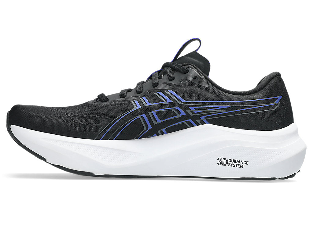 ASICS MEN'S GT 2000 14 BLACK/COBALT RUNNING SHOES