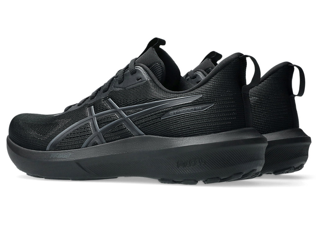 ASICS Men's GT 1000 14 TRIPLE BLACK RUNNING SHOES