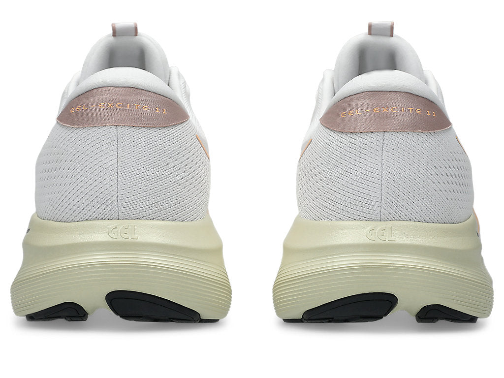 Asics Men's Gel Excite 11 White/Orange Glow Runnign Shoes