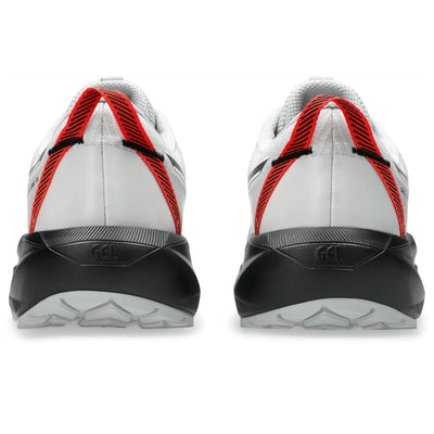 ASICS MEN'S GEL VENTURE 11 CONCRETE/RED TRAIL RUNNING SHOES