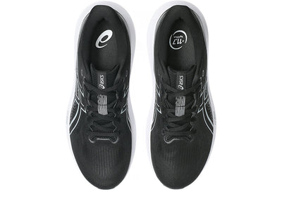 ASICS MEN'S GT 1000 15 BLACK/WHITE RUNNING SHOES