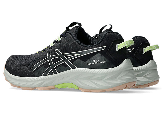 Asics Women's Venture 10 Black/Grey Trail Running Shoes