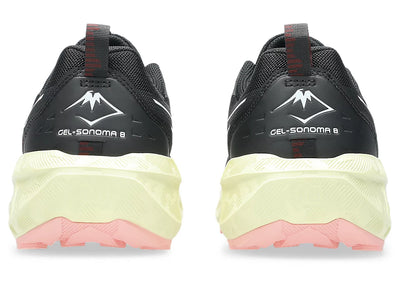 Asics Women's Gel Sonoma 8 Black/Light Green Trail Running Shoes