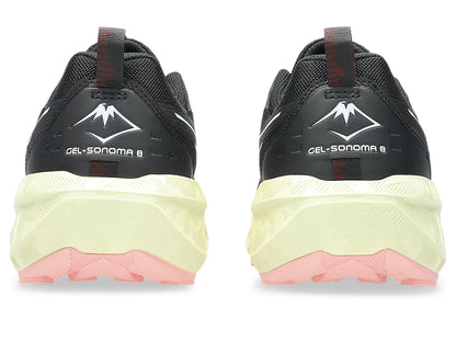 Asics Women's Gel Sonoma 8 Black/Light Green Trail Running Shoes