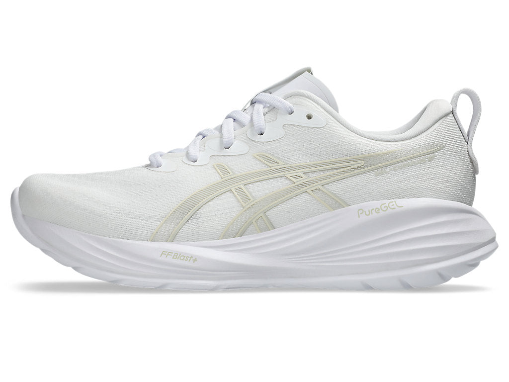 Asics Women's Gel-Cumulus 27 White/Grey Running Shoes