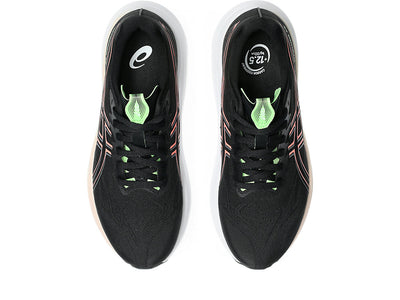 ASICS WOMEN'S GT 2000 14 BLACK/CORAL RUNNING SHOES