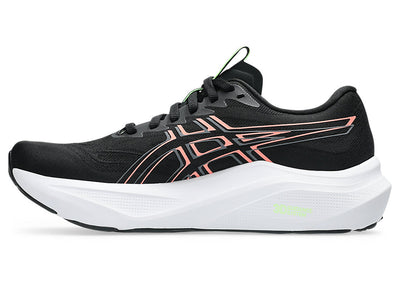 ASICS WOMEN'S GT 2000 14 BLACK/CORAL RUNNING SHOES