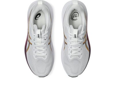 ASICS Women's GT 1000 14 WHITE/YAMABUKI RUNNING SHOES