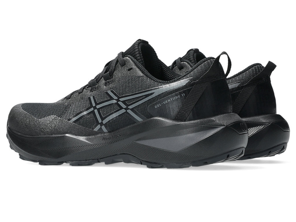 ASICS WOMEN'S GEL VENTURE 11 TRIPLE BLACK TRAIL RUNNING SHOES