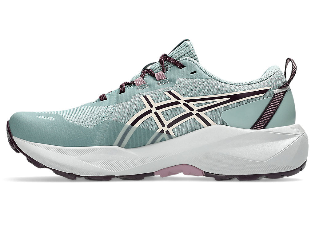 ASICS WOMEN'S VENTURE 11 OCEAN HAZE/AUBERGINE TRAIL RUNNING SHOES
