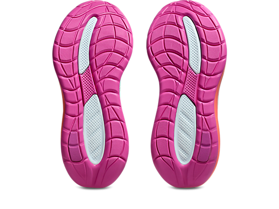 Asics Women's Cumulus 28 Sky/Coral Running Shoes