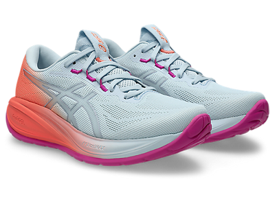 Asics Women's Cumulus 28 Sky/Coral Running Shoes