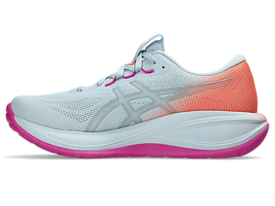 Asics Women's Cumulus 28 Sky/Coral Running Shoes