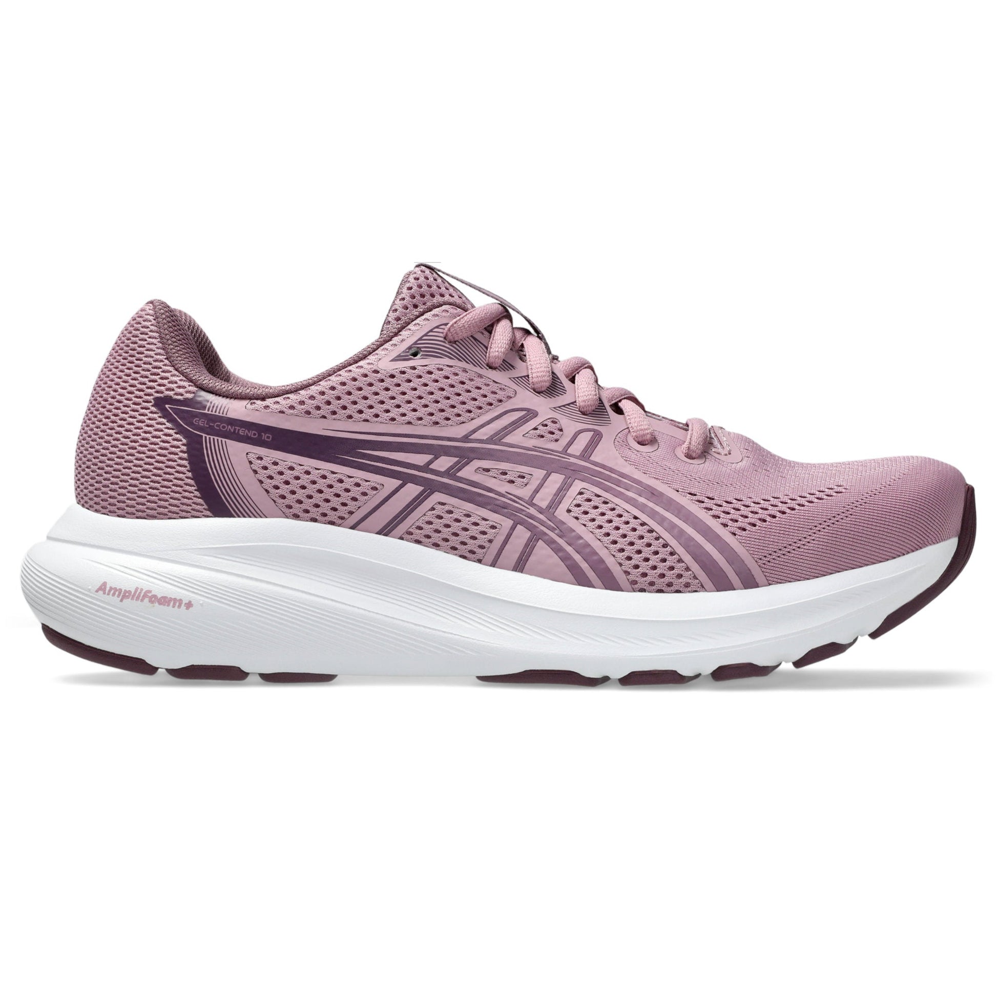 ASICS WOMEN'S GEL CONTEND 10 TARO PURPLE/MAUVE RUNNING SHOES