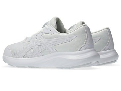 Asics Kid's Contend 9 Gs Triple White Running Shoes