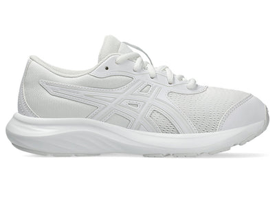 Asics Kid's Contend 9 Gs Triple White Running Shoes