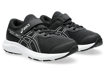 Asics Junior Contend 9 Ps Black/White Running Shoe