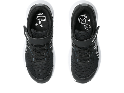 Asics Junior Contend 9 Ps Black/White Running Shoe