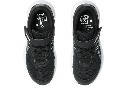 Asics Junior Contend 9 Ps Black/White Running Shoe