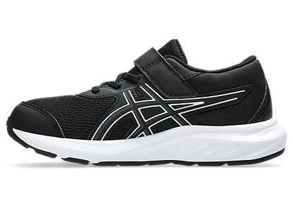 Asics Junior Contend 9 Ps Black/White Running Shoe