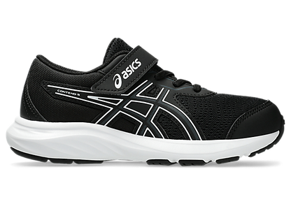 Asics Junior Contend 9 Ps Black/White Running Shoe