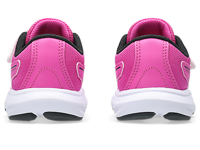 ASICS KID'S CONTEND 9 HOOK N' LOOP SAKURA/BLACK RUNNING SHOES