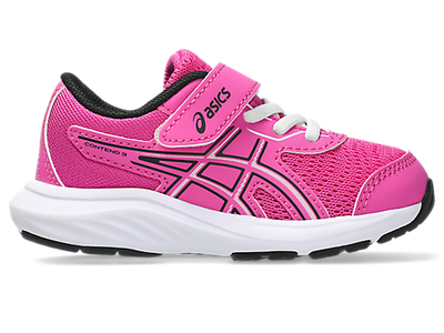 ASICS KID'S CONTEND 9 HOOK N' LOOP SAKURA/BLACK RUNNING SHOES